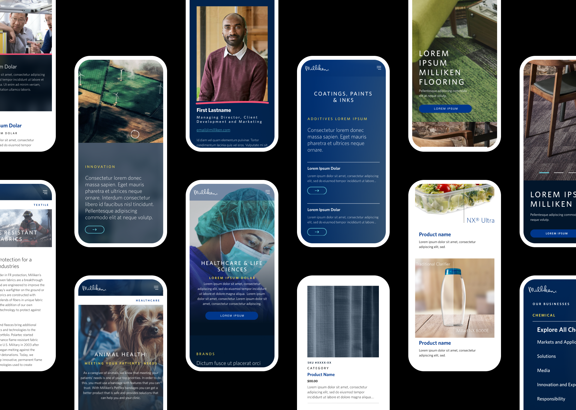 milliken phone mockup